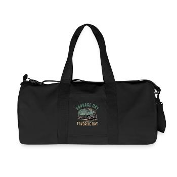 La journée de collecte des ordures est mon jour préféré - Humour pour - Sac de sport en toile recyclée Stanley/Stella - noir - Devant