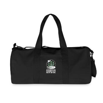 Außerirdische glauben auch nicht an uns - Recycelte Canvas-Sporttasche von Stanley/Stella - Schwarz - Vorne