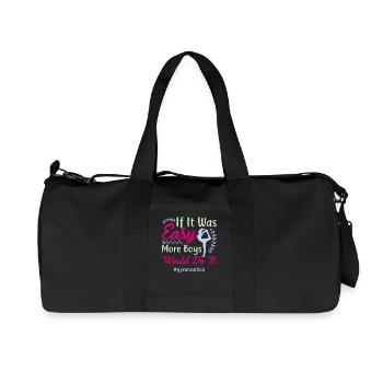 Gymnastik Training Fitness Gym - Recycelte Canvas-Sporttasche von Stanley/Stella - Schwarz - Vorne