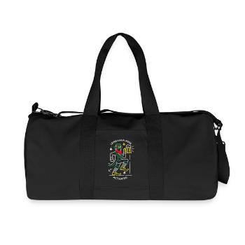 Leprechaun Mode Activates St. Patrick's Day Celebration - Recycled Canvas Sports Bag by Stanley/Stella - black - Front