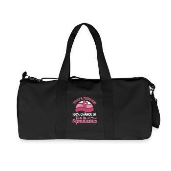 Gymnastik Training Fitness Gym - Recycelte Canvas-Sporttasche von Stanley/Stella - Schwarz - Vorne