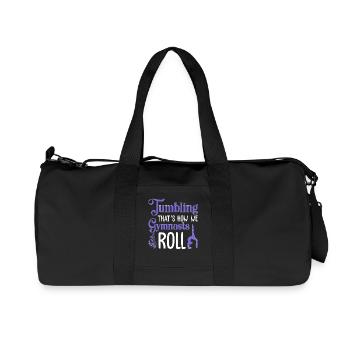 Gymnastik Training Fitness Gym - Recycelte Canvas-Sporttasche von Stanley/Stella - Schwarz - Vorne