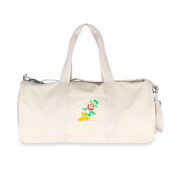 Trèfle de la Saint-Patrick et plaisir - Sac de sport en toile recyclée Stanley/Stella - blanc naturel - Devant