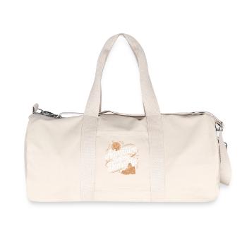 L’aventure avant la démence Randonnée Camping en plein air - Sac de sport en toile recyclée Stanley/Stella - blanc naturel - Devant