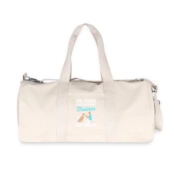 Dog trainer - Recycled Canvas Sports Bag by Stanley/Stella - natural - Front