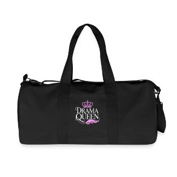 Drama Queen Queen Princess Self Worth Women - Recycled Canvas Sports Bag by Stanley/Stella - black - Front