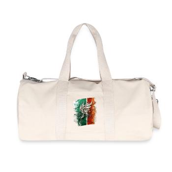 Drapeau italien Italie - Sac de sport en toile recyclée Stanley/Stella - blanc naturel - Devant