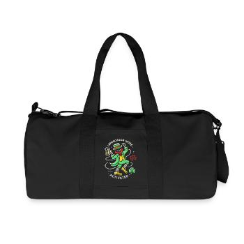 Mode lutin de la Saint-Patrick activé - Sac de sport en toile recyclée Stanley/Stella - noir - Devant