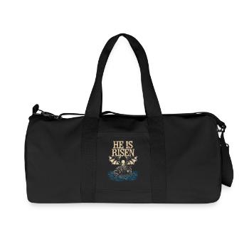 Er ist auferstanden, alter Cthulhu - Recycelte Canvas-Sporttasche von Stanley/Stella - Schwarz - Vorne