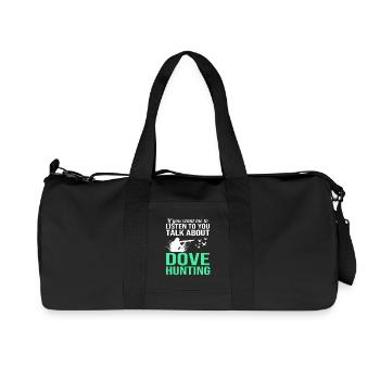 Chasse aux pigeons Chasse aux chasseurs - Sac de sport en toile recyclée Stanley/Stella - noir - Devant