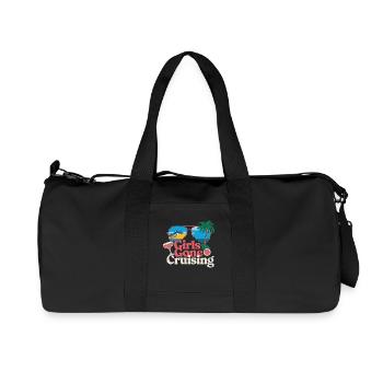 Filles Gone Cruising Lunettes de soleil Palm Tree Cruise - Sac de sport en toile recyclée Stanley/Stella - noir - Devant