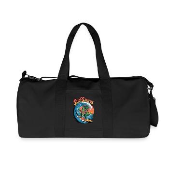 Surfsaure - Sac de sport en toile recyclée Stanley/Stella - noir - Devant