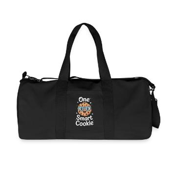 Cookies Saying Chocolate Cookies Funny Cookie Gift - Recycled Canvas Sports Bag by Stanley/Stella - black - Front