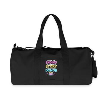 Nierenspender Spender Niere - Recycelte Canvas-Sporttasche von Stanley/Stella - Schwarz - Vorne