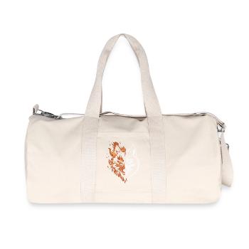 FIRE WOLF - Recycled Canvas Sports Bag by Stanley/Stella - natural - Front
