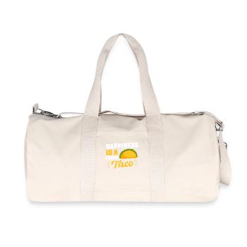 Mexico Tacos Mexican Tacos - Recycled Canvas Sports Bag by Stanley/Stella - natural - Front