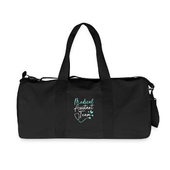 Medical Physicians MFA Team - Recycled Canvas Sports Bag by Stanley/Stella - black - Front