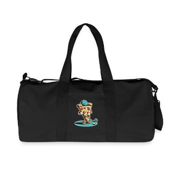 Golf Pizza - Recycled Canvas Sports Bag by Stanley/Stella - black - Front