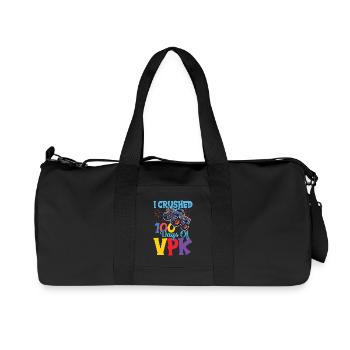 I have 100 days of vpk - Recycled Canvas Sports Bag by Stanley/Stella - black - Front