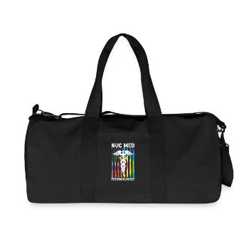 Radiology Nuclear Atom Nuclear Medicine - Recycled Canvas Sports Bag by Stanley/Stella - black - Front