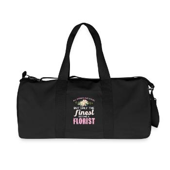 Toutes les femmes ne sont pas des fleuristes - Sac de sport en toile recyclée Stanley/Stella - noir - Devant