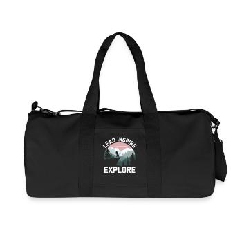 Scout Guide Scout Camping - Recycled Canvas Sports Bag by Stanley/Stella - black - Front