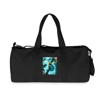 Summertime - Recycelte Canvas-Sporttasche von Stanley/Stella - Schwarz - Vorne