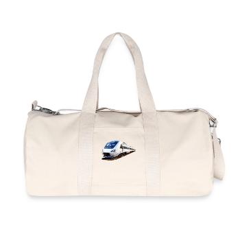 TRAIN DE ZOUG - Sac de sport en toile recyclée Stanley/Stella - blanc naturel - Devant