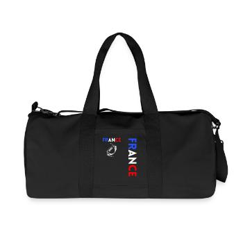 Rugby Player Fan Rugby Supporter Rugby France - Recycled Canvas Sports Bag by Stanley/Stella - black - Front