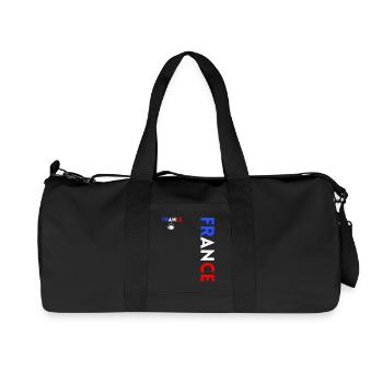 Rugby Player Fan Rugby Supporter Rugby France - Recycled Canvas Sports Bag by Stanley/Stella - black - Front