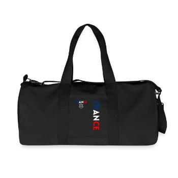 Rugby Player Fan Rugby Supporter Rugby France - Recycled Canvas Sports Bag by Stanley/Stella - black - Front