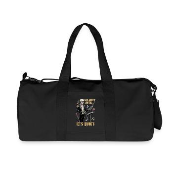 Directeur musical J’attendrai jusqu’à ce que ce soit le directeur de la chorale - Sac de sport en toile recyclée Stanley/Stella - noir - Devant