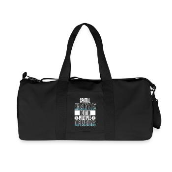 Geographic Information Systems Spatial Analysts - Recycled Canvas Sports Bag by Stanley/Stella - black - Front