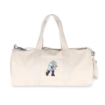 Elefant Patins à roues alignées - Sac de sport en toile recyclée Stanley/Stella - blanc naturel - Devant
