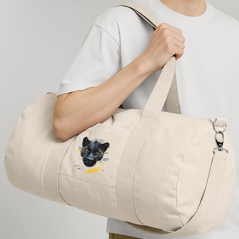 Panthère Léopard Grand Chat Mignon Gros Chat Panter Sac de sport en toile recyclée Stanley/Stella