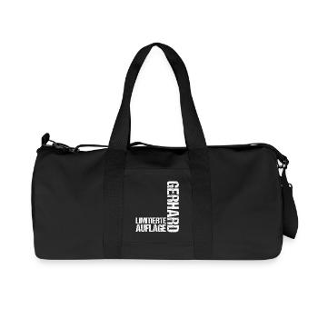 Gerhard - Sac de sport en toile recyclée Stanley/Stella - noir - Devant