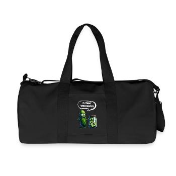Is that you Bro?! Cucumber Pickle Cucumber Lovers - Recycled Canvas Sports Bag by Stanley/Stella - black - Front
