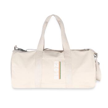 2015 Vintage Retro Geburtstagsgeschenk - Recycelte Canvas-Sporttasche von Stanley/Stella - Naturweiß - Vorne