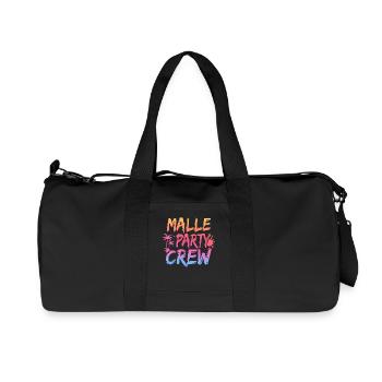 Malle Party Crew Vacances de Majorque - Sac de sport en toile recyclée Stanley/Stella - noir - Devant