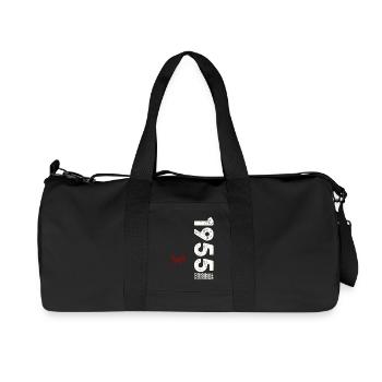 70e anniversaire Original juin 1955 - Sac de sport en toile recyclée Stanley/Stella - noir - Devant