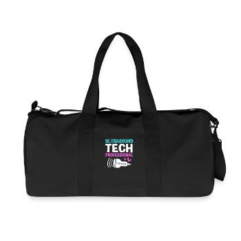 Ultraschalltechniker Ultraschall Techniker - Recycelte Canvas-Sporttasche von Stanley/Stella - Schwarz - Vorne