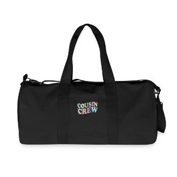 Cousin Crew - Recycled Canvas Sports Bag by Stanley/Stella - black - Front