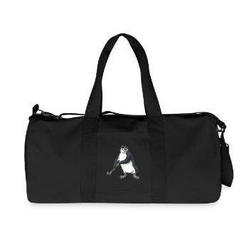 Penguin Bâton de Hockey sur Gazon - Sac de sport en toile recyclée Stanley/Stella - noir - Devant
