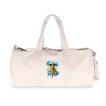Bleat Mode: Activated - Recycled Canvas Sports Bag by Stanley/Stella - natural - Front