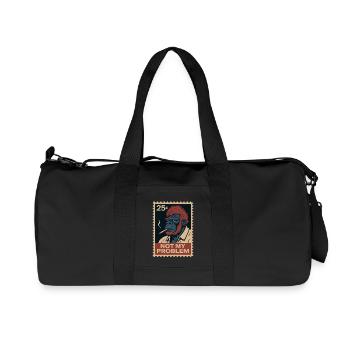 Ce n’est pas mon problème : un singe avec de l’attitude - Sac de sport en toile recyclée Stanley/Stella - noir - Devant