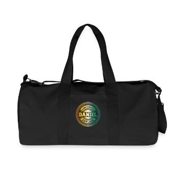 Daniel - Sac de sport en toile recyclée Stanley/Stella - noir - Devant