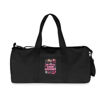 Junggesellinnenabschied Team Bride Party Crew - Recycelte Canvas-Sporttasche von Stanley/Stella - Schwarz - Vorne