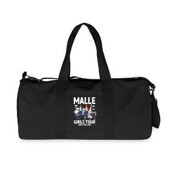 Malle Girls Tour - Recycled Canvas Sports Bag by Stanley/Stella - black - Front