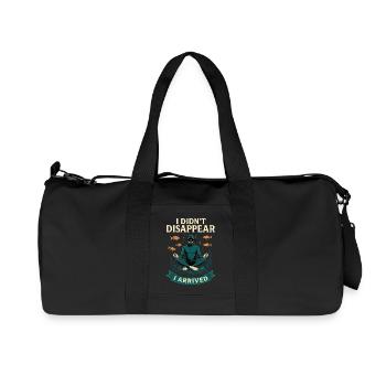 Plongeur Ocean I n’a pas disparu - Sac de sport en toile recyclée Stanley/Stella - noir - Devant