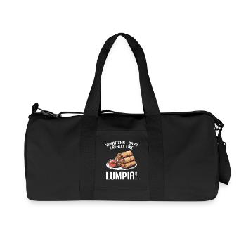 Spring rolls - Recycled Canvas Sports Bag by Stanley/Stella - black - Front